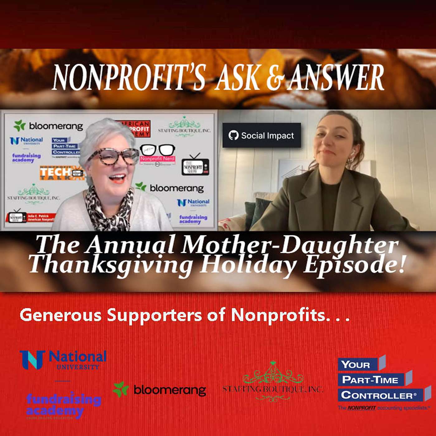 Nonprofit's Ask and Answer! Thanksgiving Episode