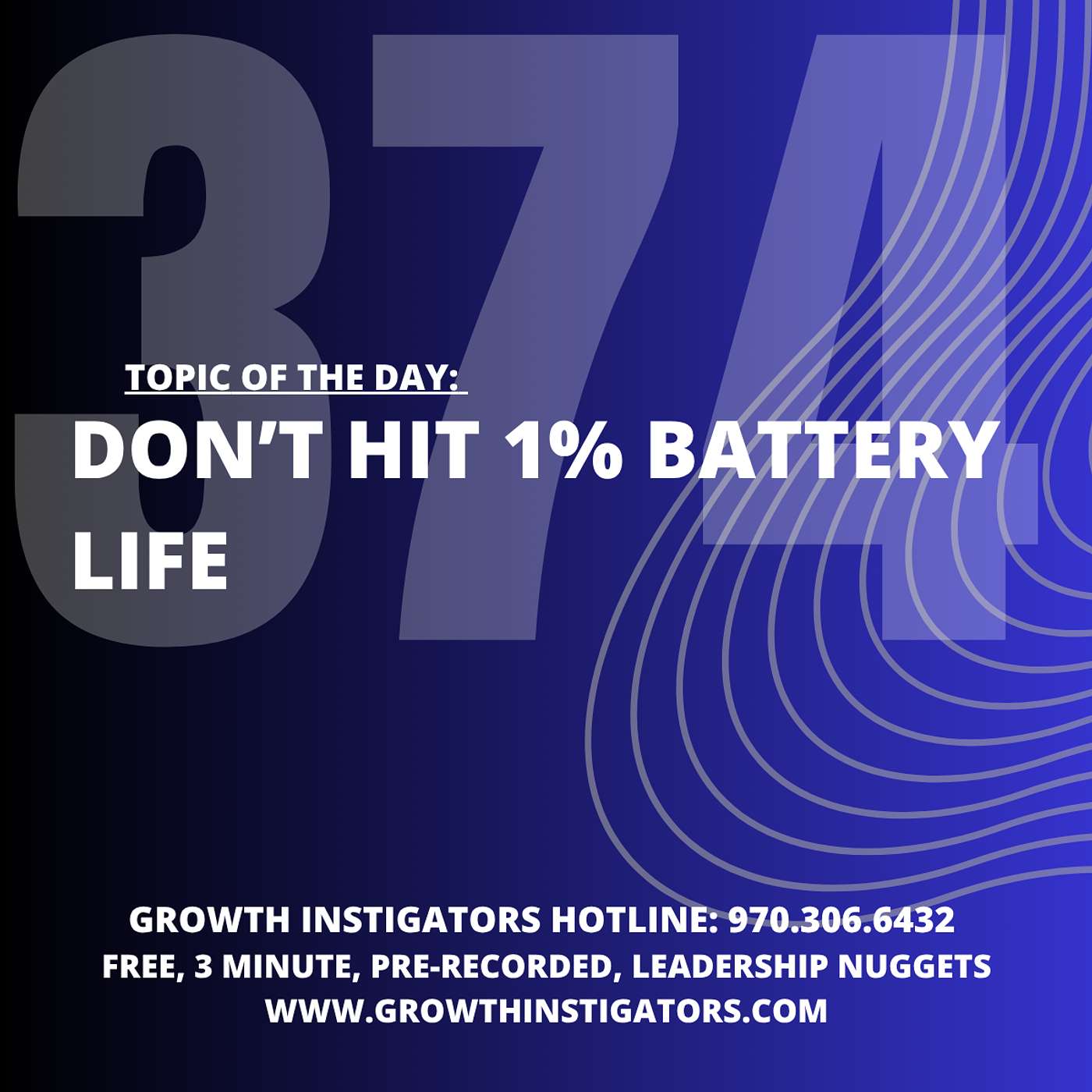 Growth Instigators Hotline