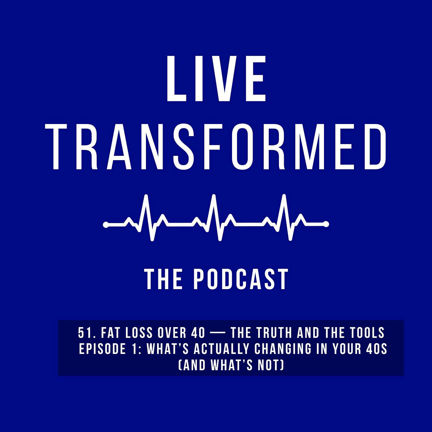 Fat Loss Over 40 — The Truth and the Tools Episode 1: What’s Actually Changing in Your 40s (and What’s Not) Fat Loss Over 40 — The Truth and the Tools Episode 1: What’s Actually Changing in Your 40s (and What’s Not)