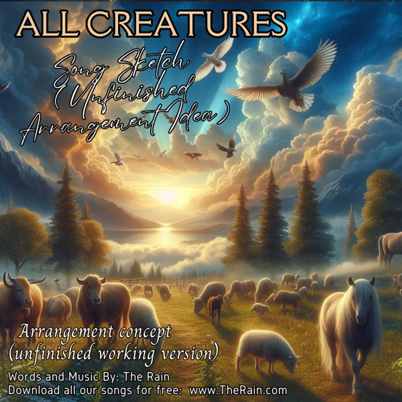 All Creatures Of Our God - Sketch