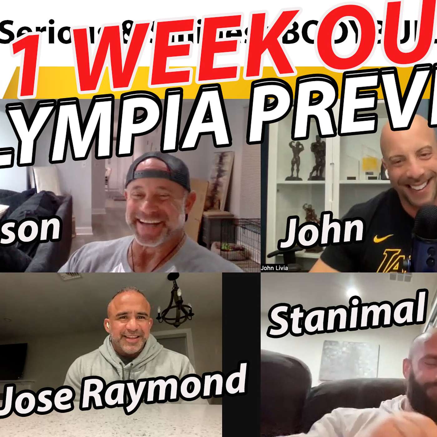 Muscle Talk XXII: Mr. Olympia 2023 PREVIEW Bodybuilding Legends Stanimal, Jose Raymond, Jason Arntz episode artwork