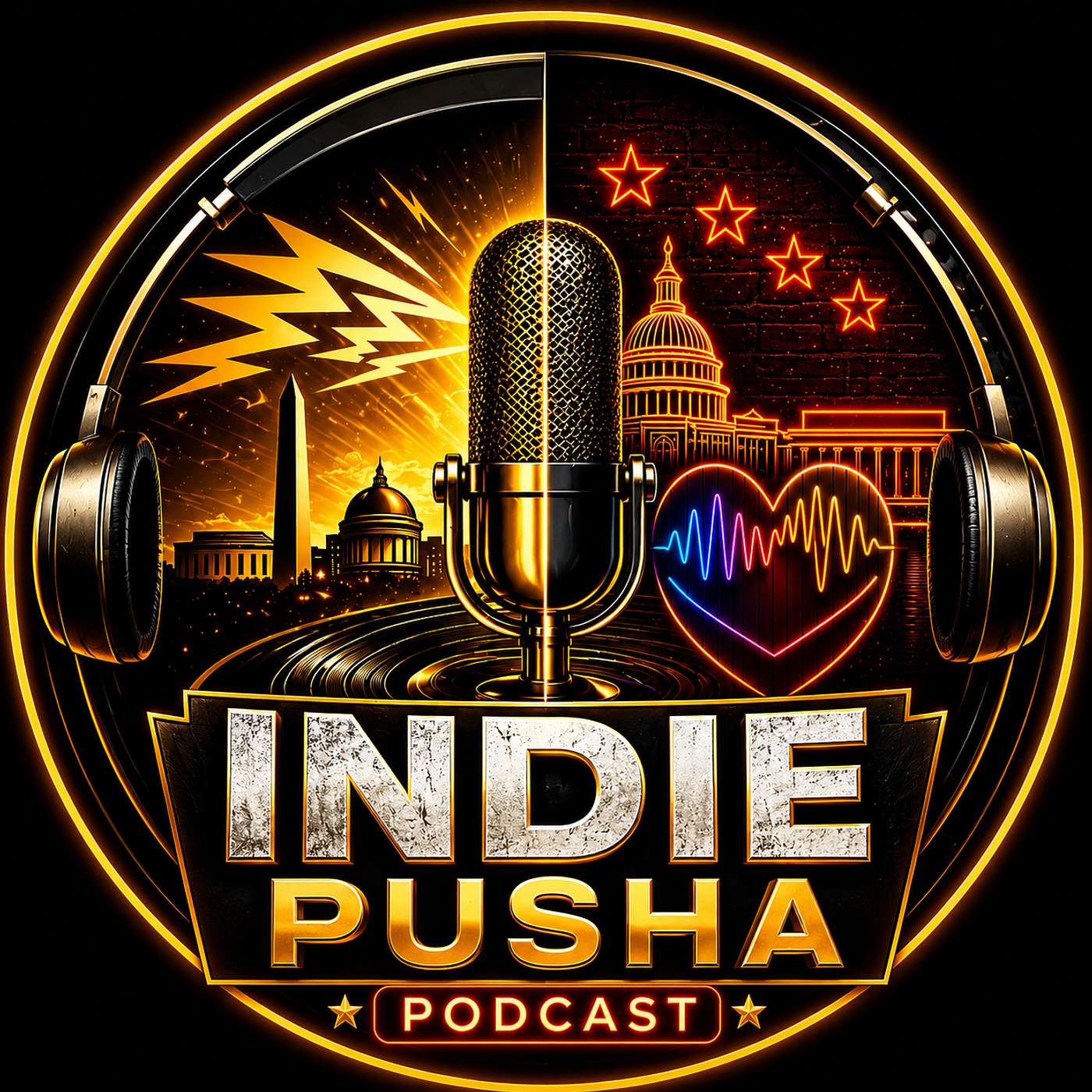 INDIE PUSHA PODCAST Artwork