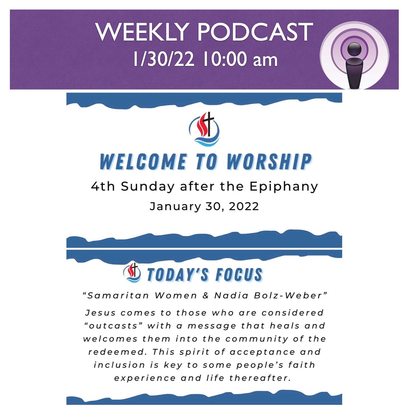 Sunday, January 30, 2022 - 10am Online Worship episode artwork