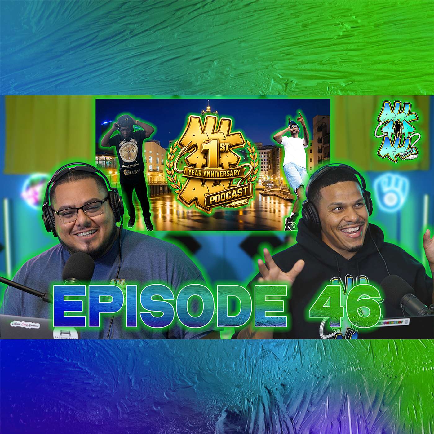 All 414 All Podcast Episode 46 - 1st Year Anniversary episode artwork