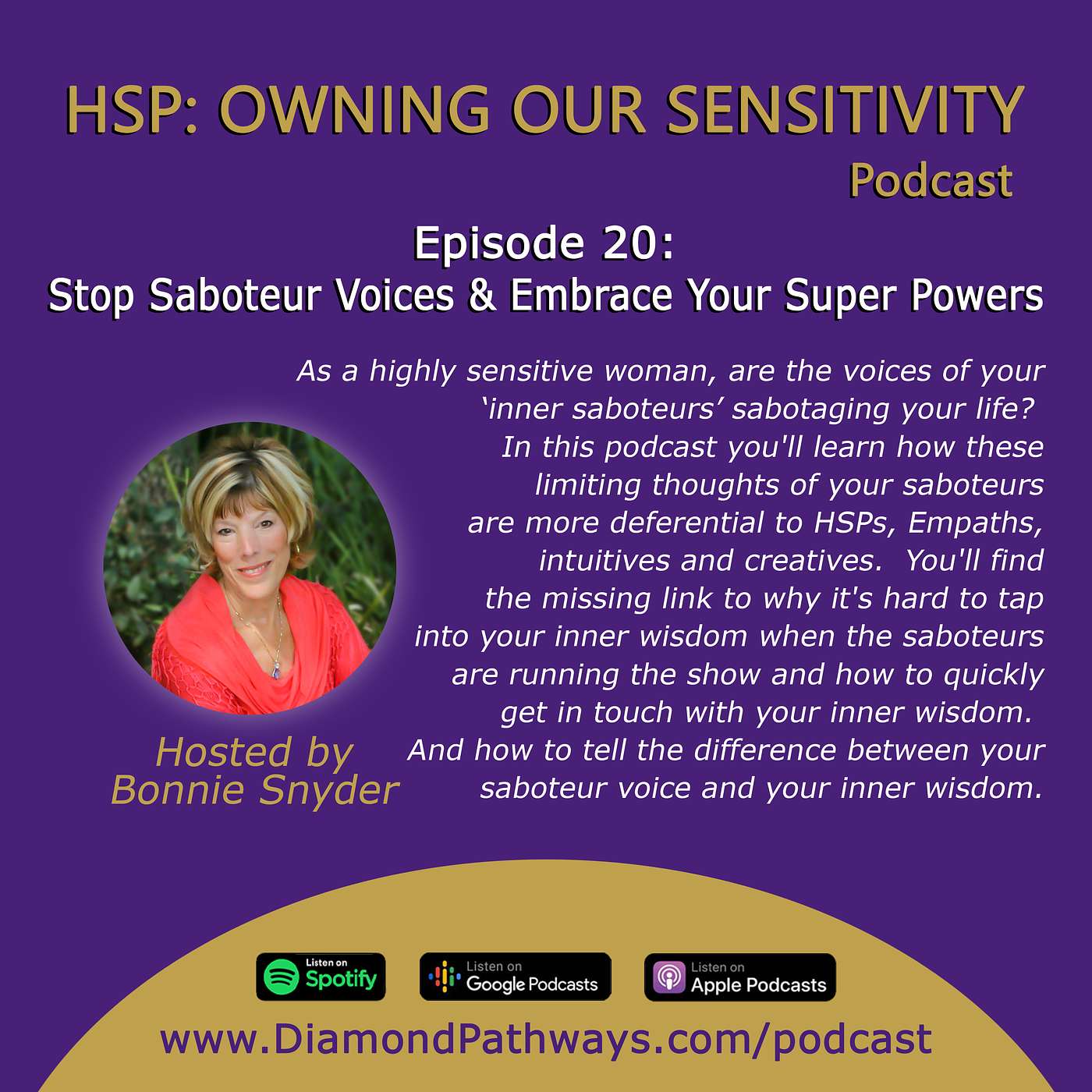 HSP: Owning Our Sensitivity with Bonnie Snyder