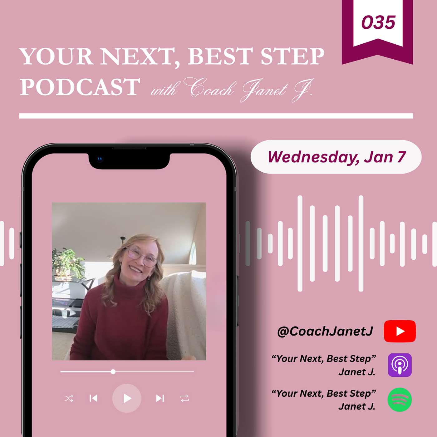 Episode 035: One Word, One Walk: Simple New Year Practice that Actually Works episode artwork