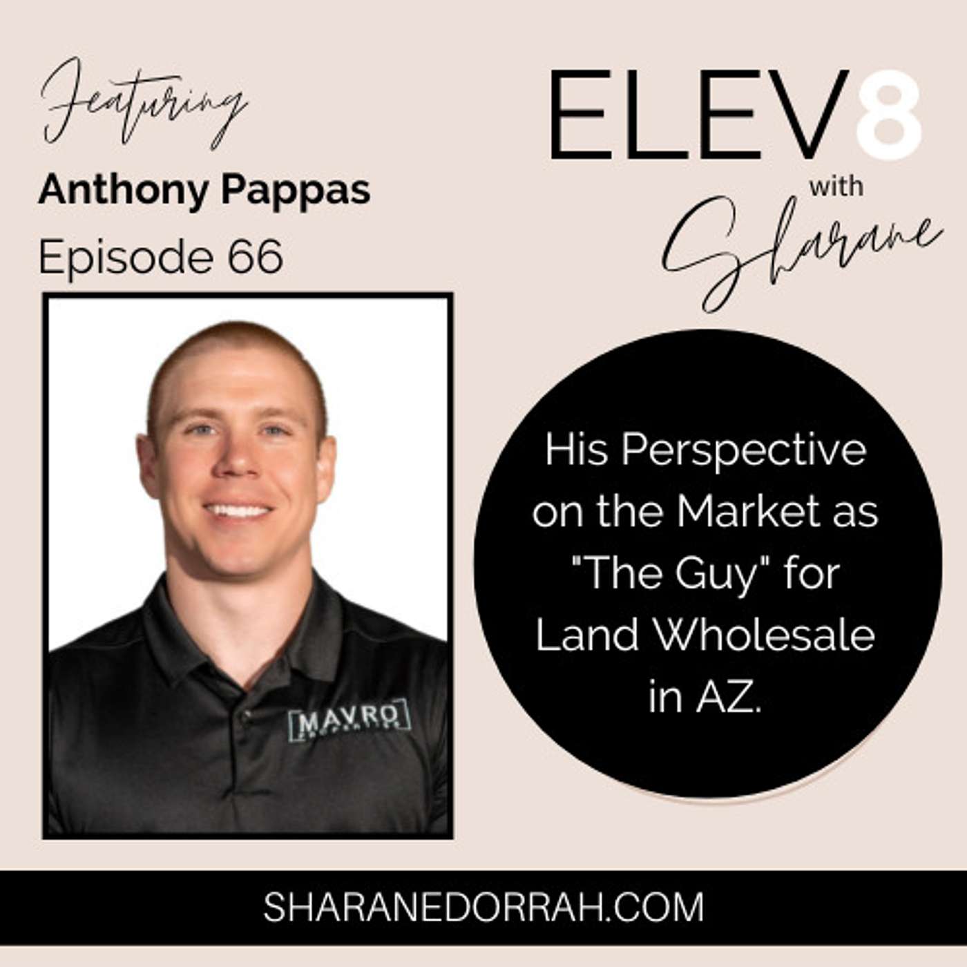 Anthony Pappas ON: His Perspective on the Market as "The Guy" for Land Wholesale in AZ Anthony Pappas ON: His Perspective on the Market as "The Guy" for Land Wholesale in AZ