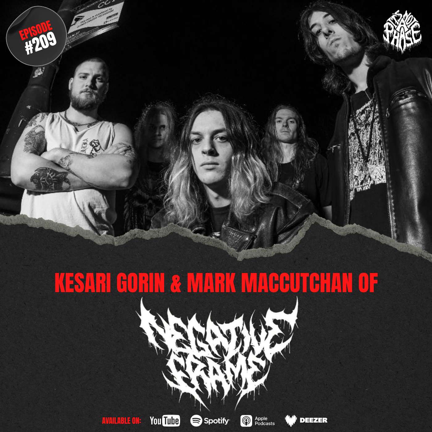 EP #209 - Negative Frame (Kesari Gorin & Mark MacCutchan) episode artwork
