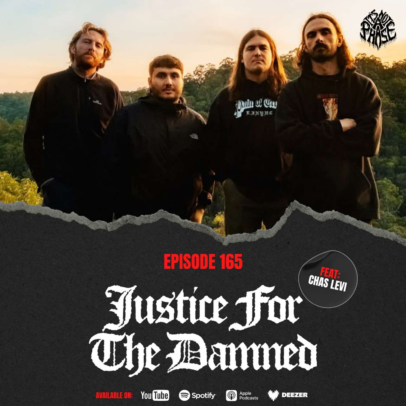 EP #165 - Chas Levi (Justice For The Damned / Whatever, Forever)