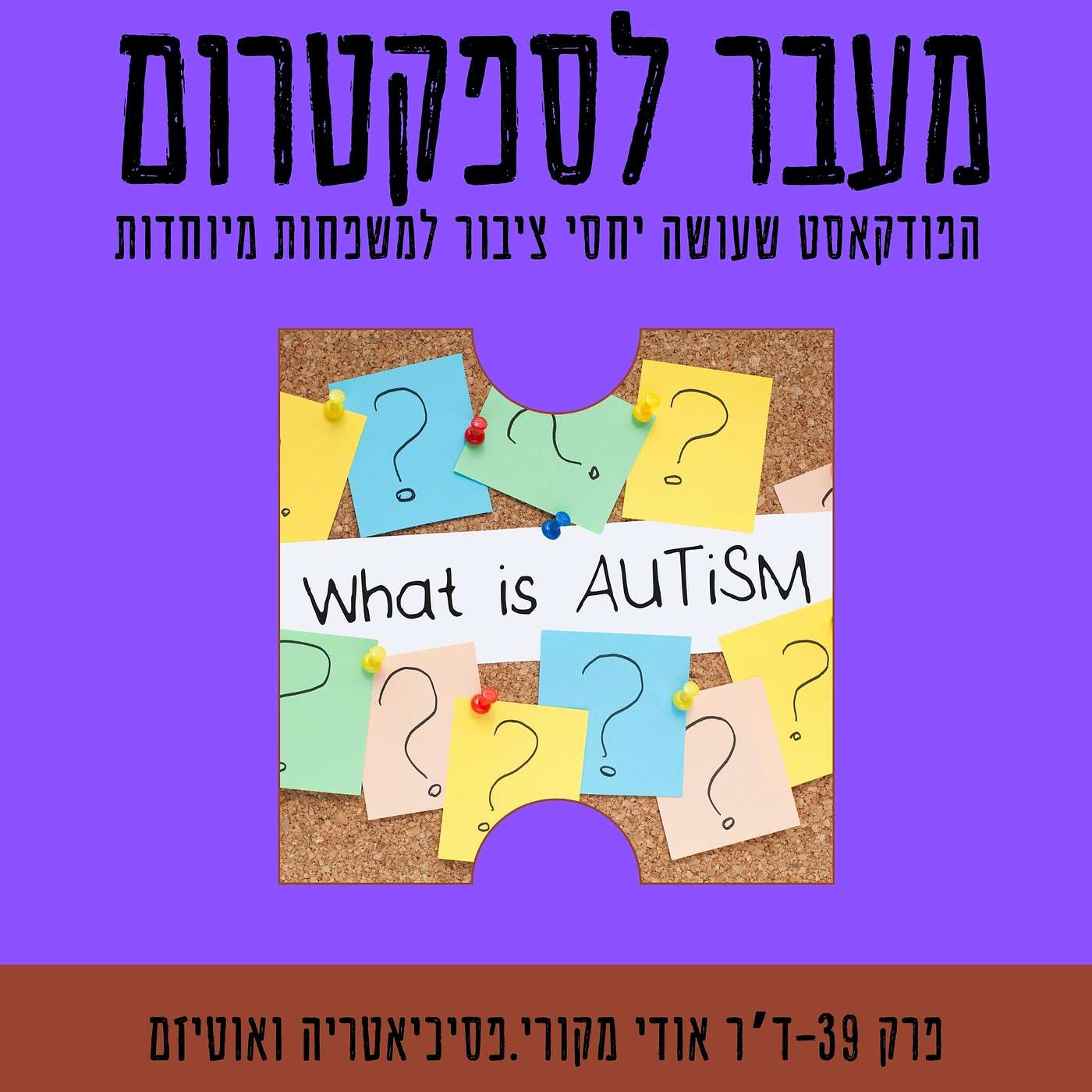 פרק 39 - פסיכיאטריה ואוטיזם | פרק ראשון בסדרה