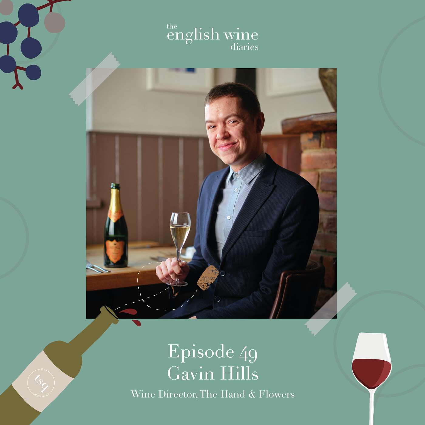 Episode 49 – Gavin Hills, wine director at The Hand & Flowers