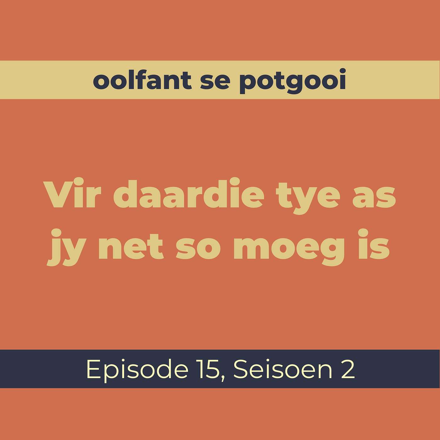 Oolfant se potgooi