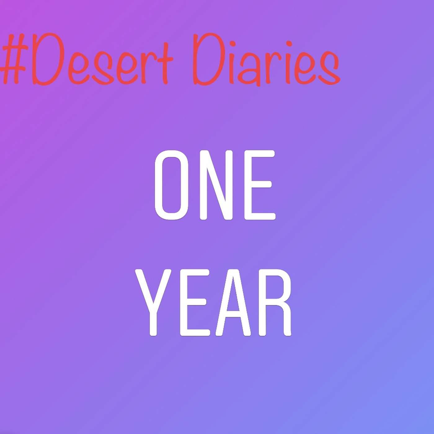One whole year!