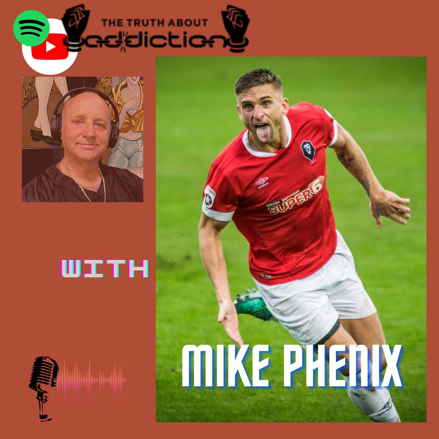 Ep115. Mike Phenix’s narrative on professional football, cocaine and addiction recovery