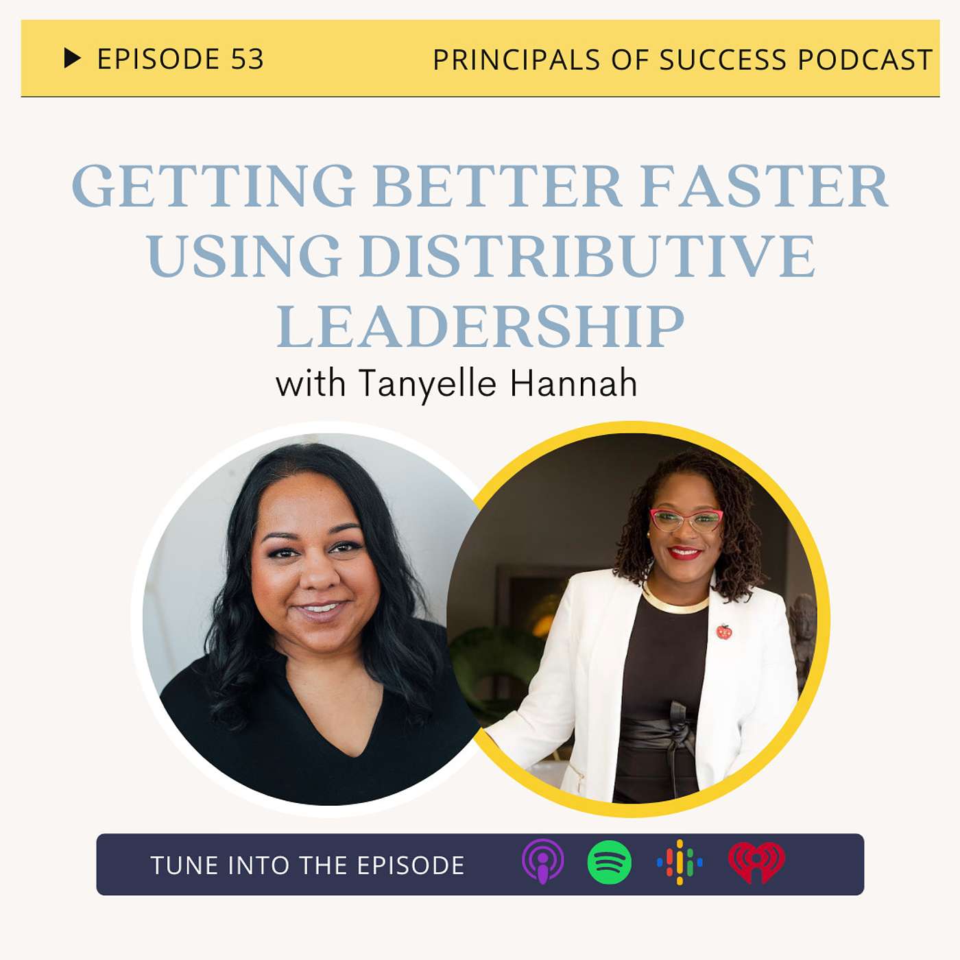 53: Getting Better Faster using Distributive Leadership with Tanyelle Hannah