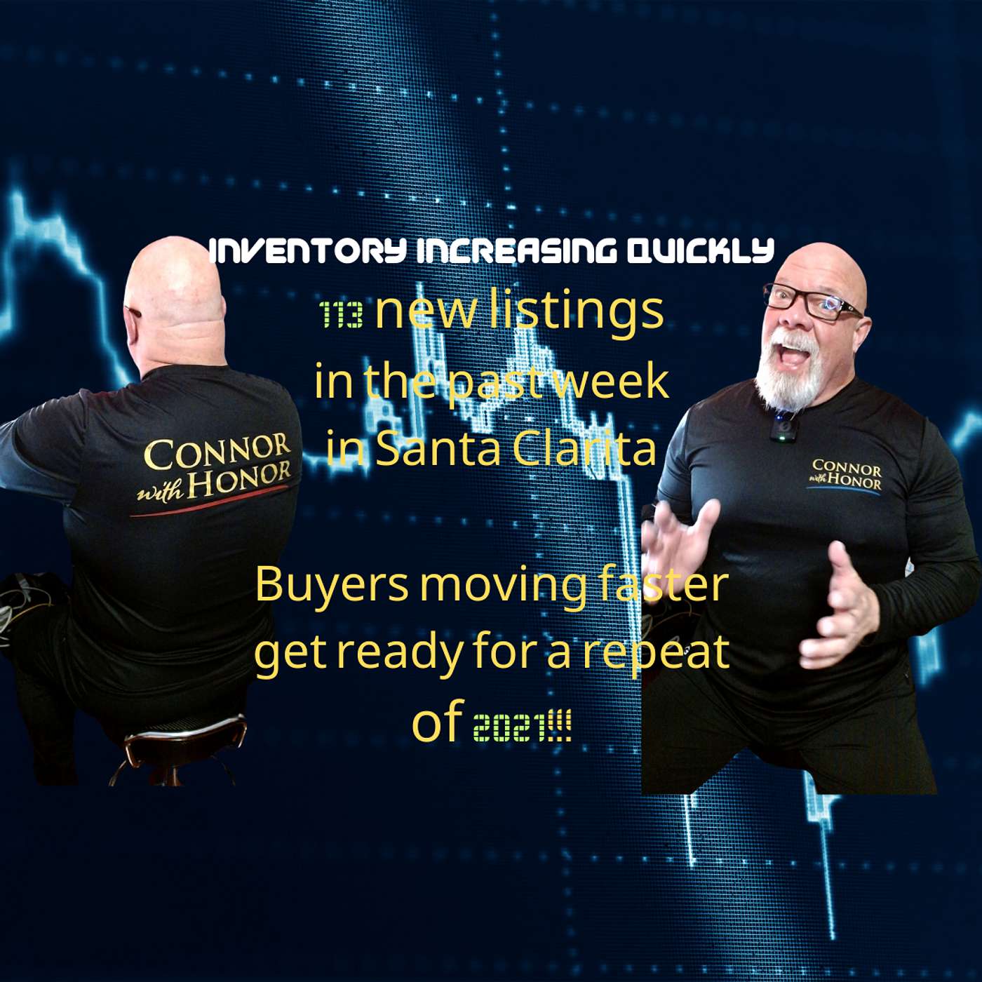 Breaking loose the Santa Clarita real estate market due to the tons of additional inventory - 113 in the past week alone
