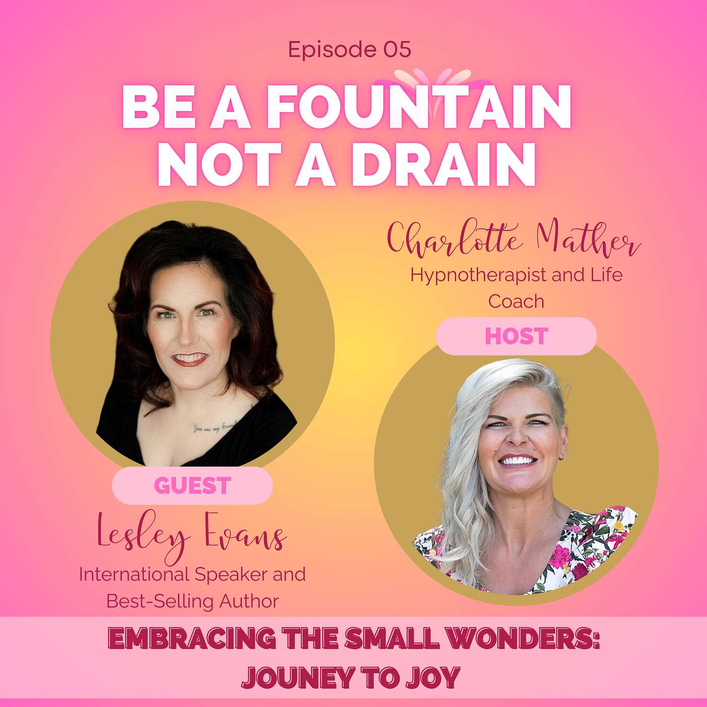 Be A Fountain, Not A Drain