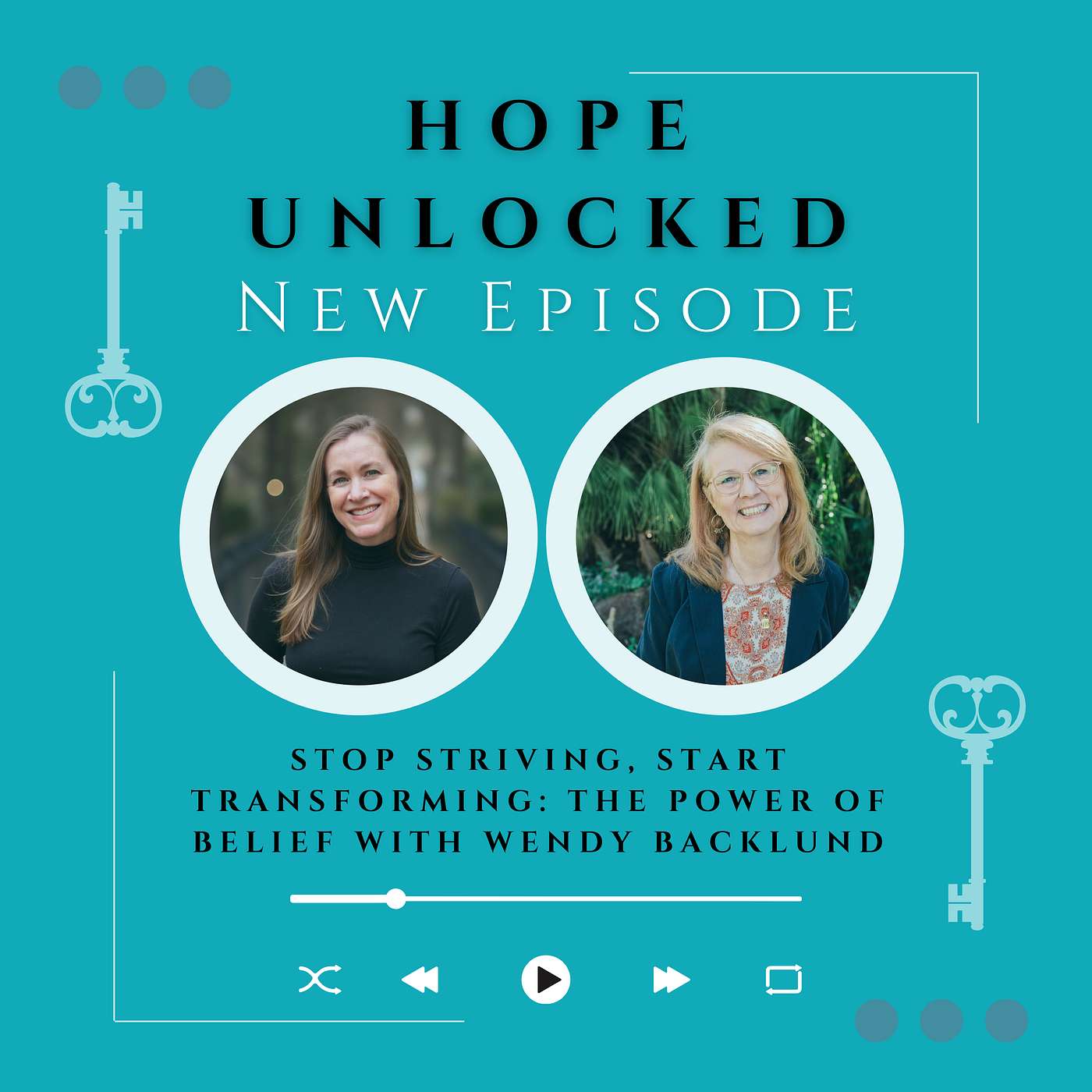 Stop Striving, Start Transforming: The Power of Belief with Wendy Backlund