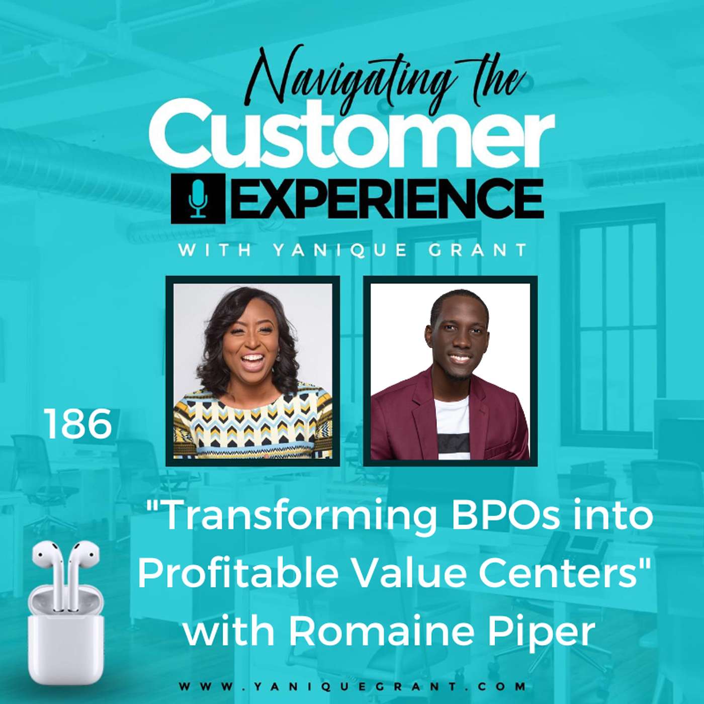 cover of episode 186: Transforming BPOs into Profitable Value Centers with Romaine Piper