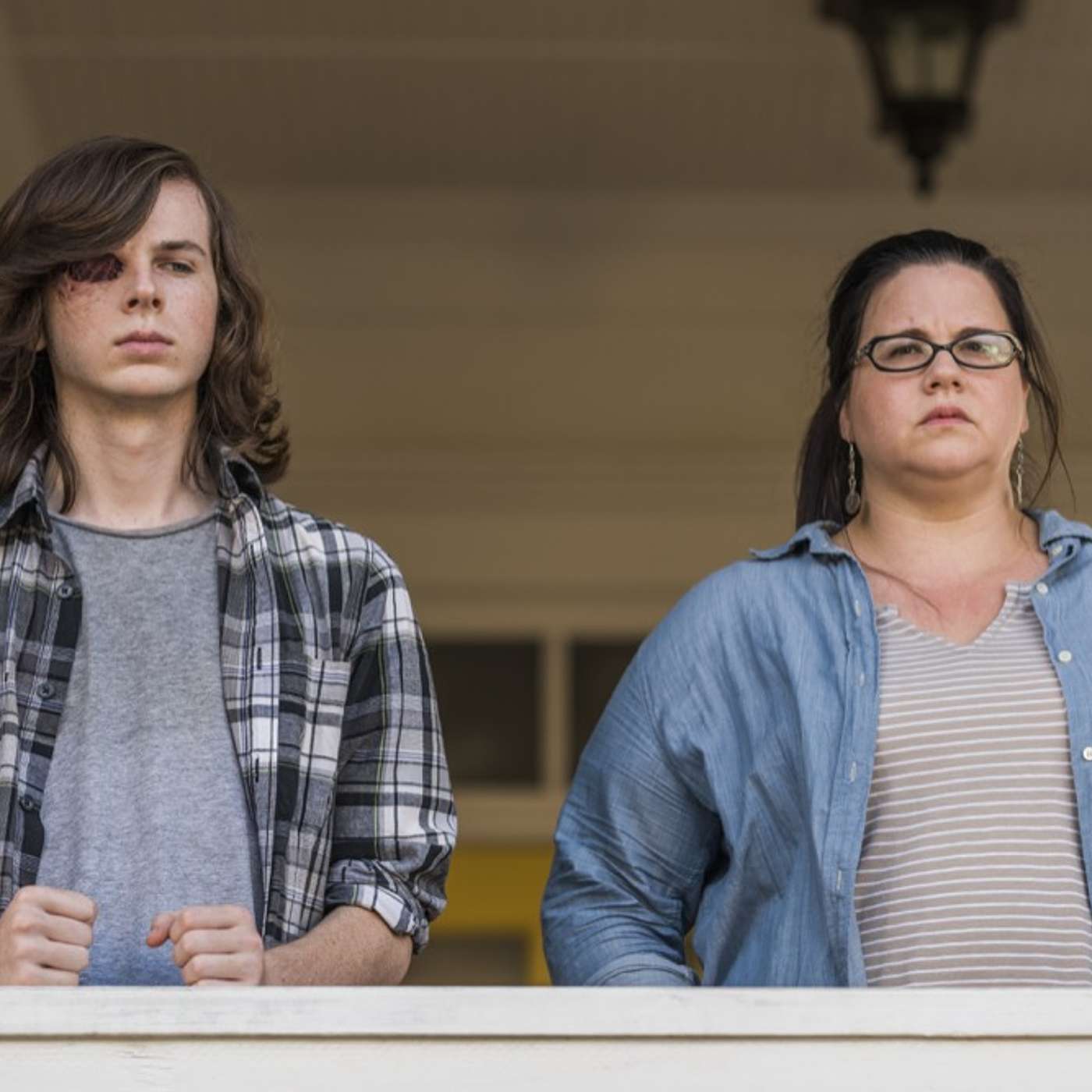 cover of episode (Episode 16)-"The Walking Dead" Interview: Ann Mahoney. (Olivia)