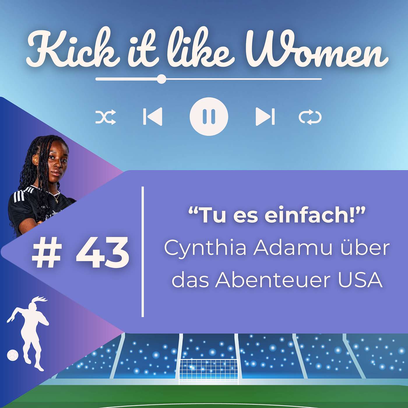 "Tu es einfach!" Cynthia Adamu über das Abenteuer USA