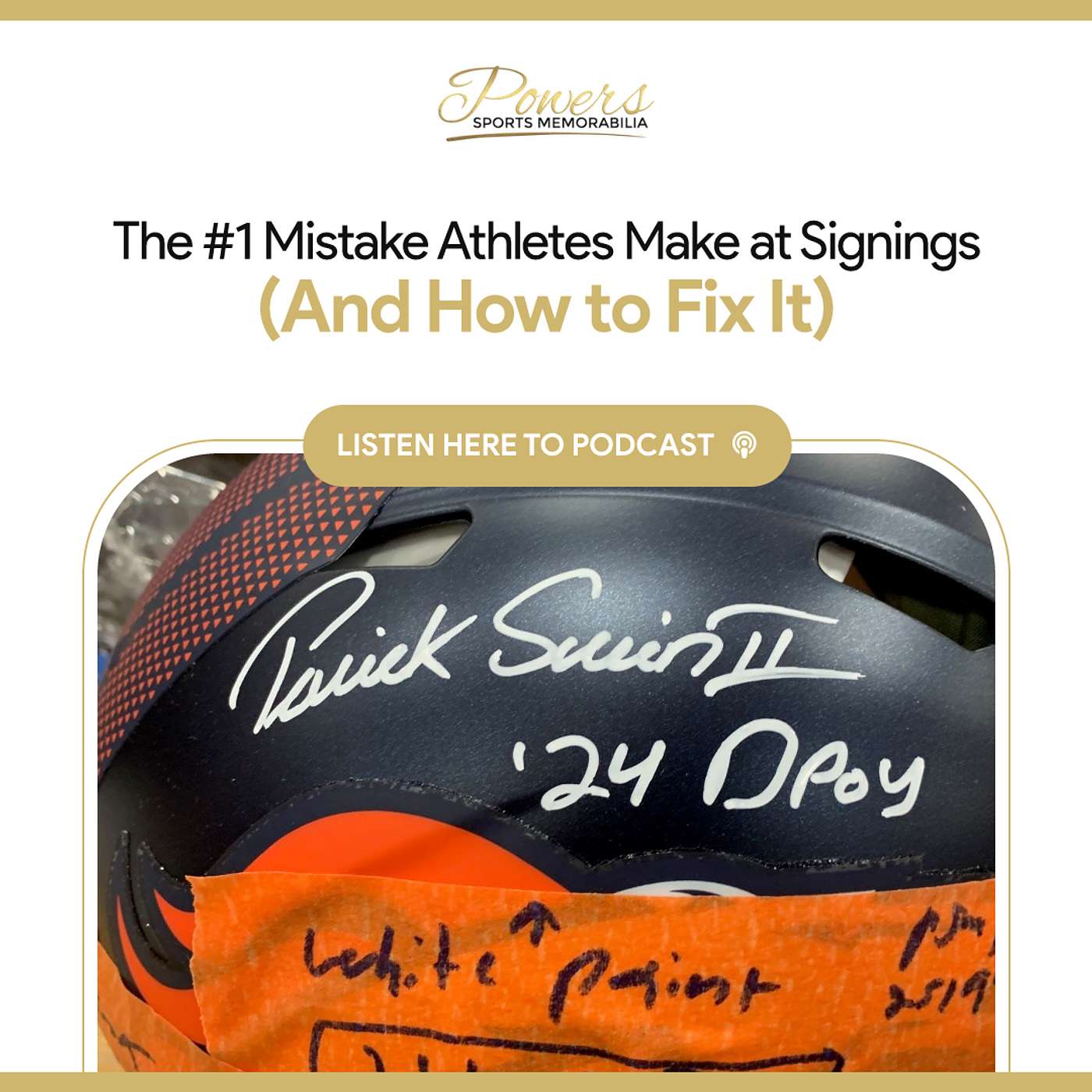 The #1 Mistake Athletes Make at Signings (And How to Fix It)
