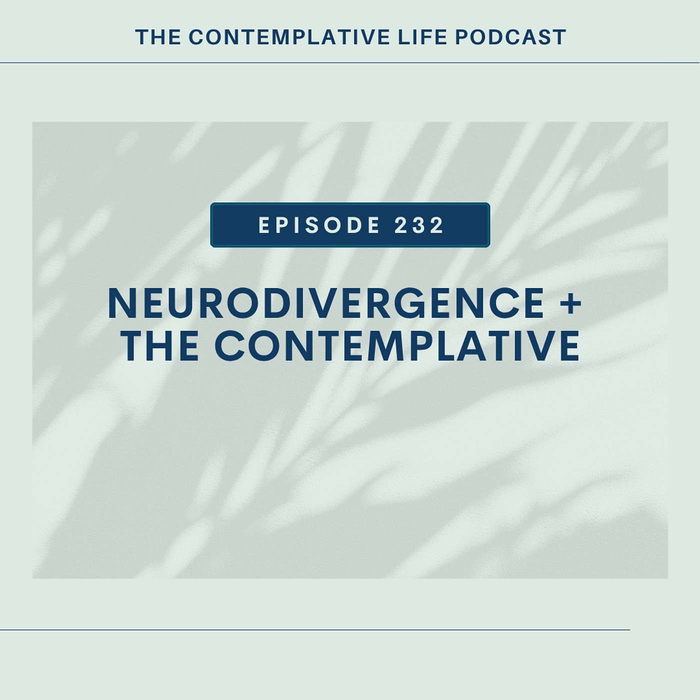 E 232 Neurodivergence + The Contemplative