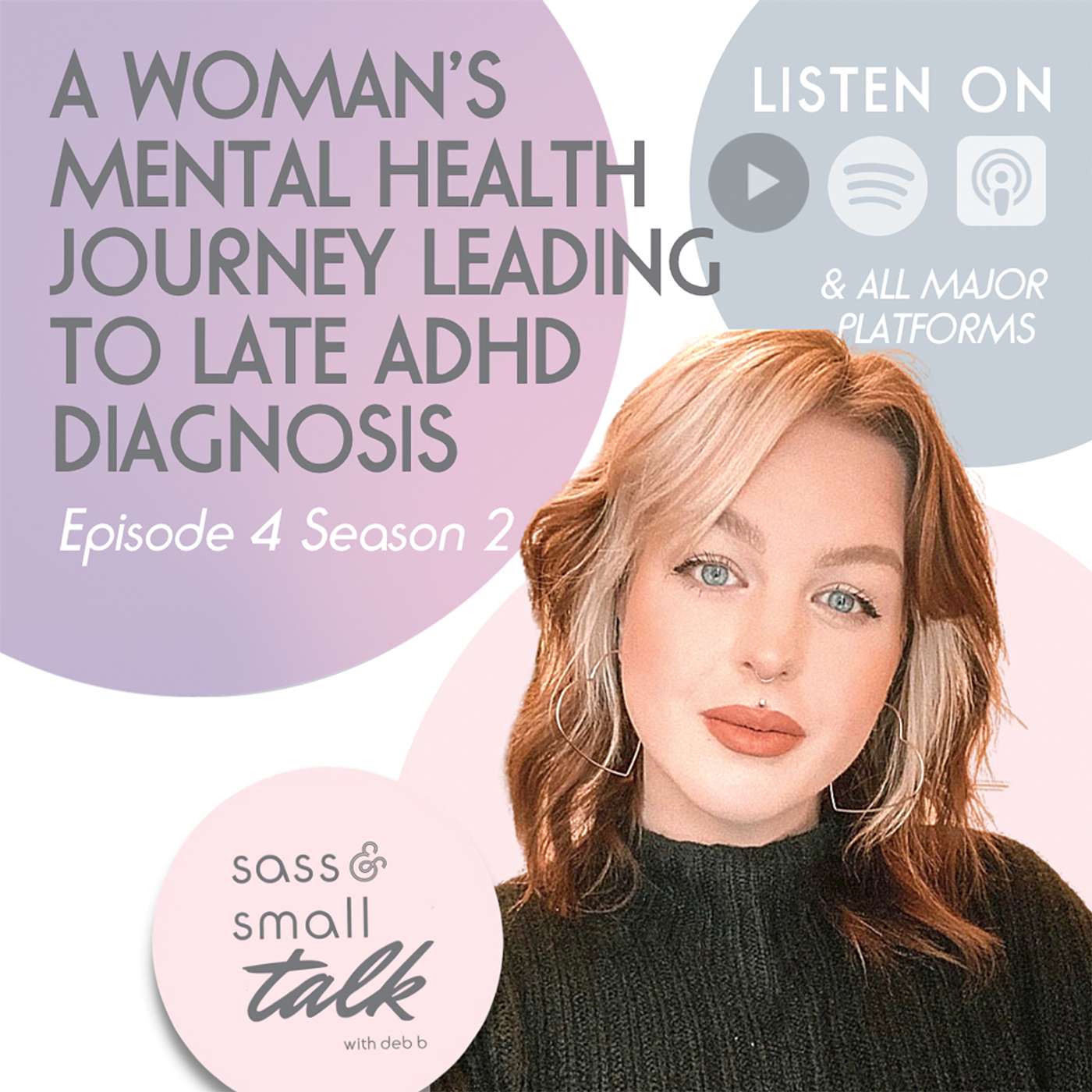 Let's Talk :: A WOMAN'S MENTAL HEALTH JOURNEY LEADING TO A LATE ADHD DIAGNOSIS with GUEST CLAIRE BOWMAN