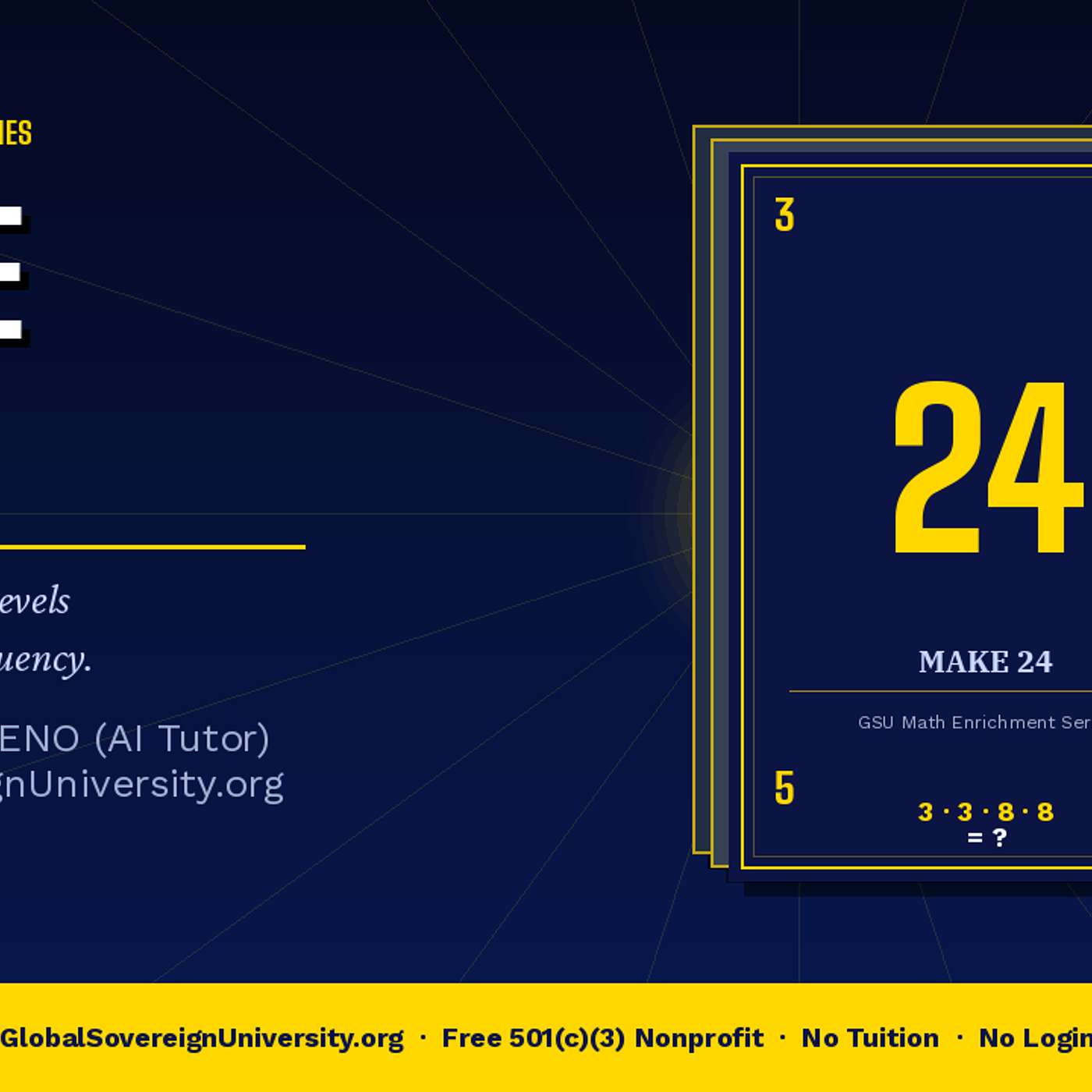 MAKE 24 GAME episode artwork
