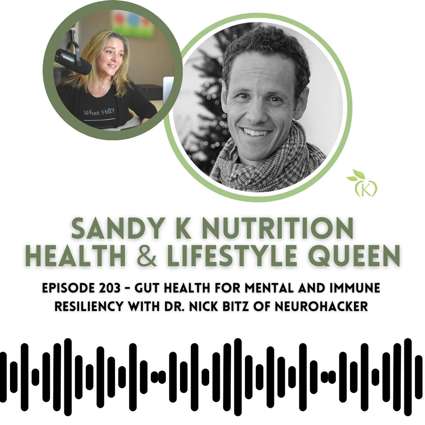 Episode 203 - Gut Health for Mental and Immune Resiliency with Dr. Nick Bitz of Neurohacker