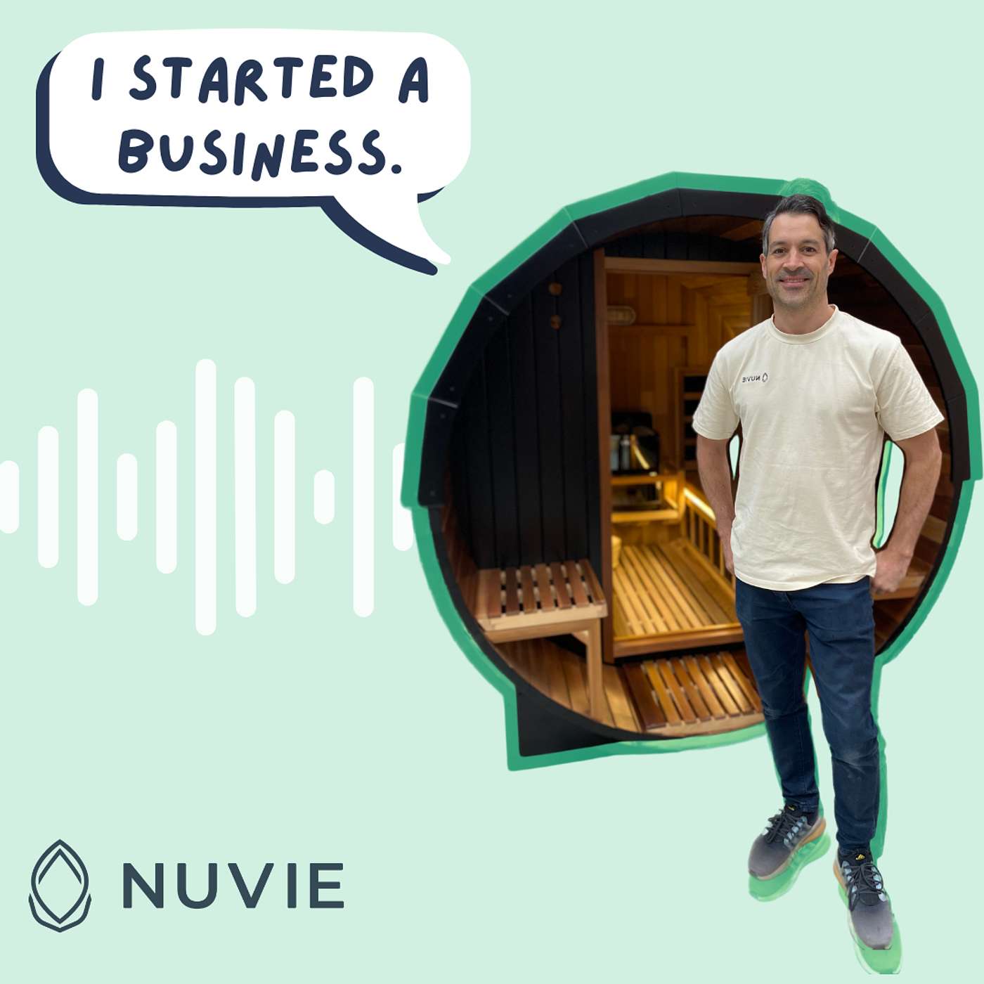 Beyond the Heat: From Corporate Consulting to Founding Nuvie Saunas - Simon Brosolo I Nuvie Saunas