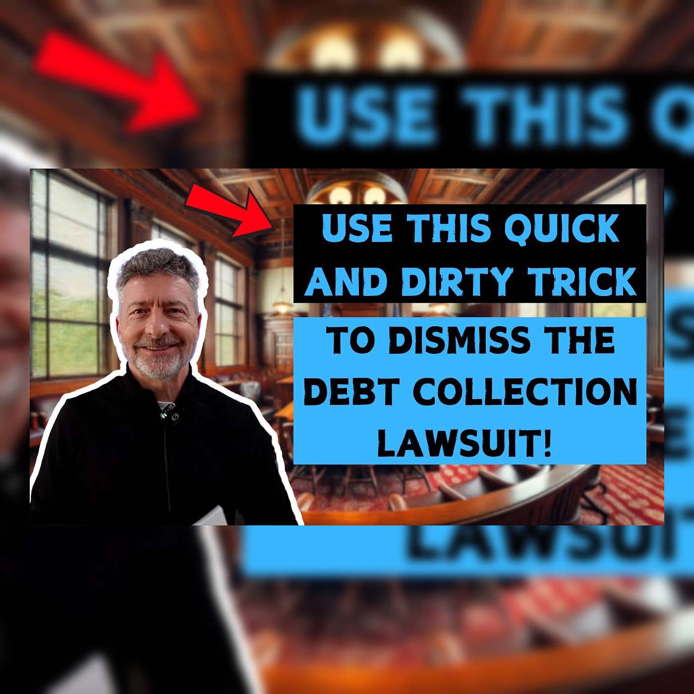 Use This Quick and Dirty Trick to Dismiss the Debt Collection Lawsuit!