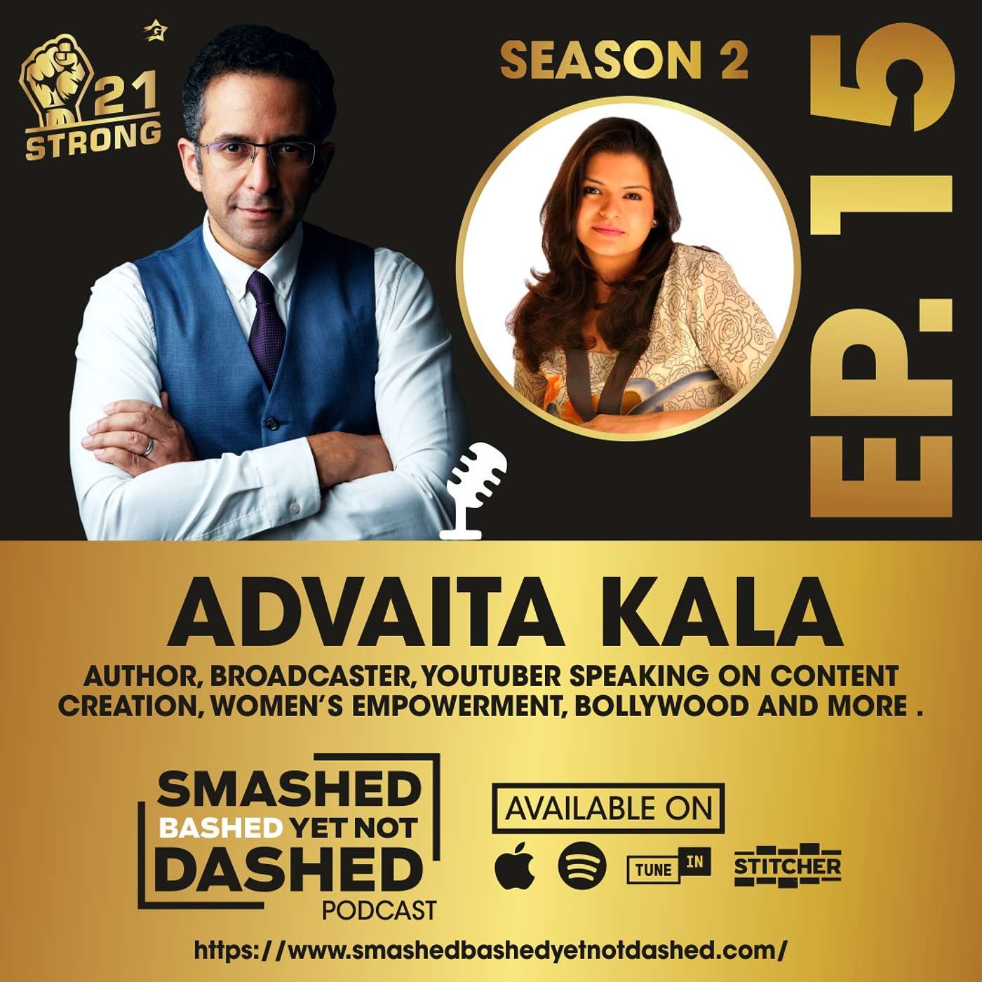 Season 2 :  Episode 15 : Advaita Kala when life gives you lemons ... great shares on the SBYND podcast.