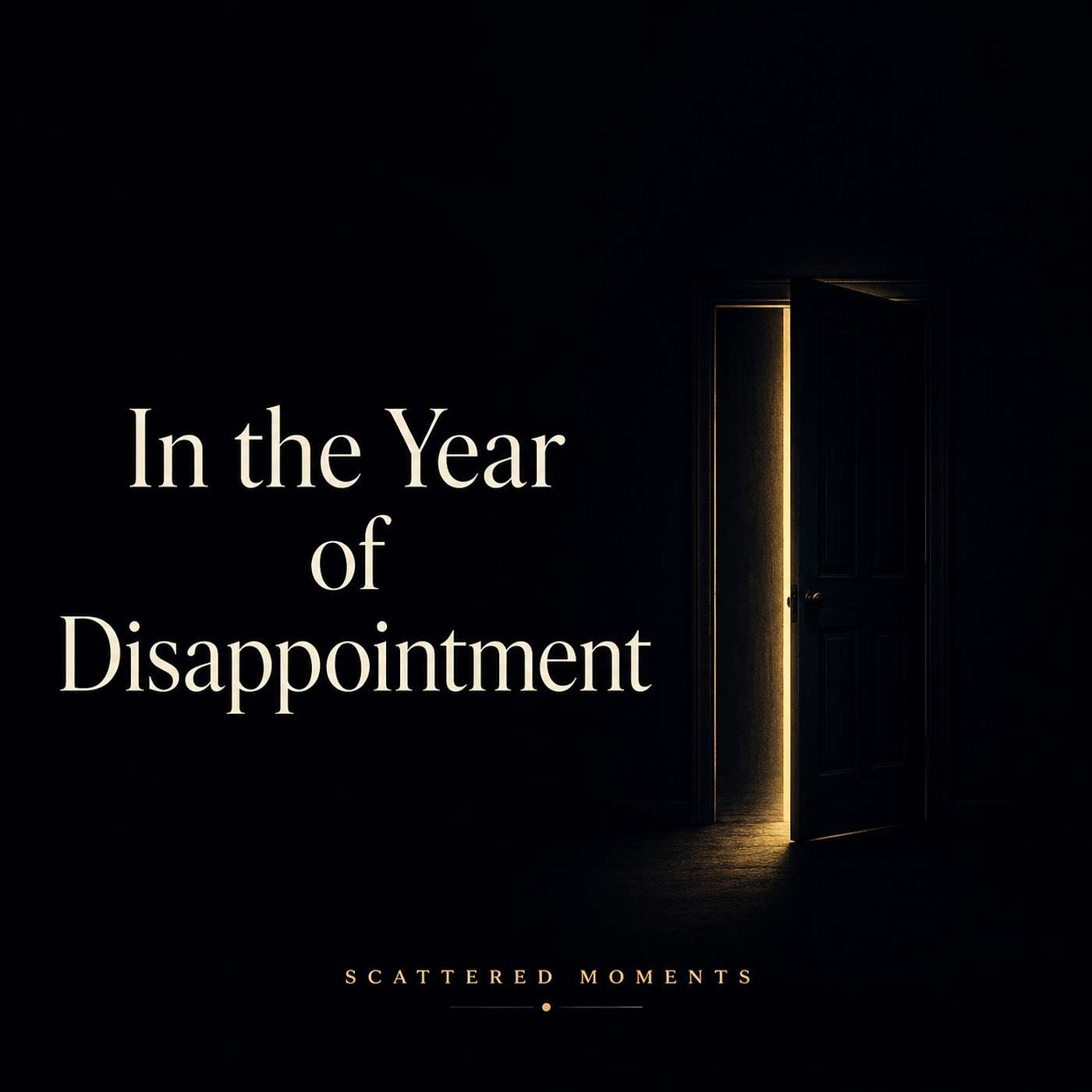 In the Year of Disappointment