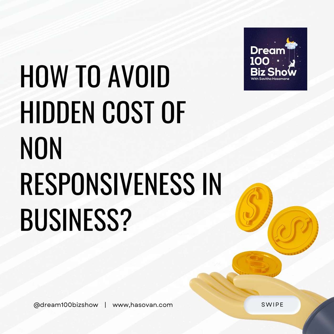 Ep: 180 How To Avoid Hidden Costs Of Non-Responsiveness In Business?