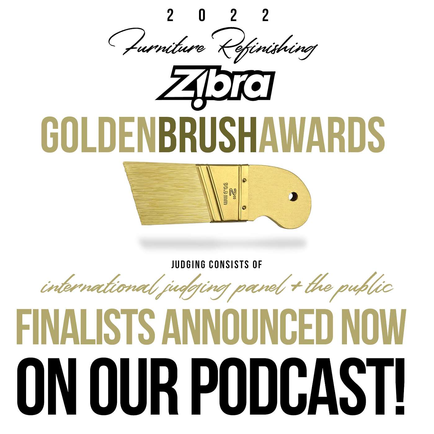 The 2022 Golden Brush Awards Finalists Announced!