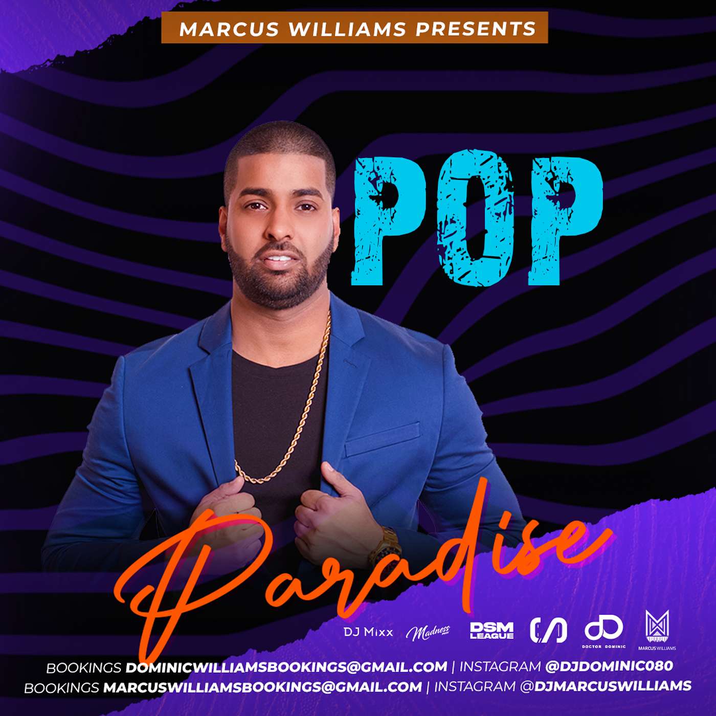 Pop Paradise Vol. 1 (2023/2024 Top 40) - Varioius Artists Mixed By Marcus Williams