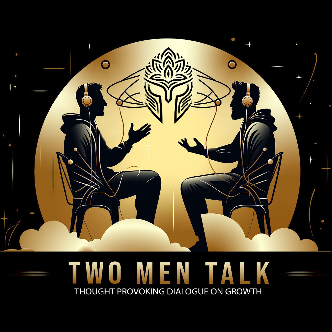 Two Men Talk