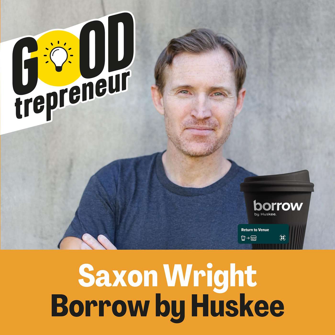 'Wake Up and Smell the Coffee Cups'. Saxon Wright on how Borrow by Huskee is keeping your coffee cup out of landfill.