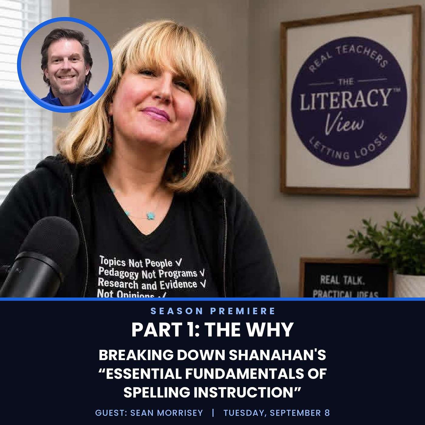 Breaking Down Shanahan’s “Essential Fundamentals of Spelling Instruction” | Guest: Sean Morrisey episode artwork