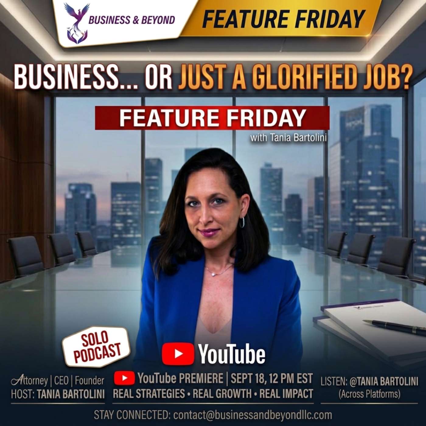 DO YOU OWN A BUSINESS… OR A STRESSFUL, GLORIFIED JOB?