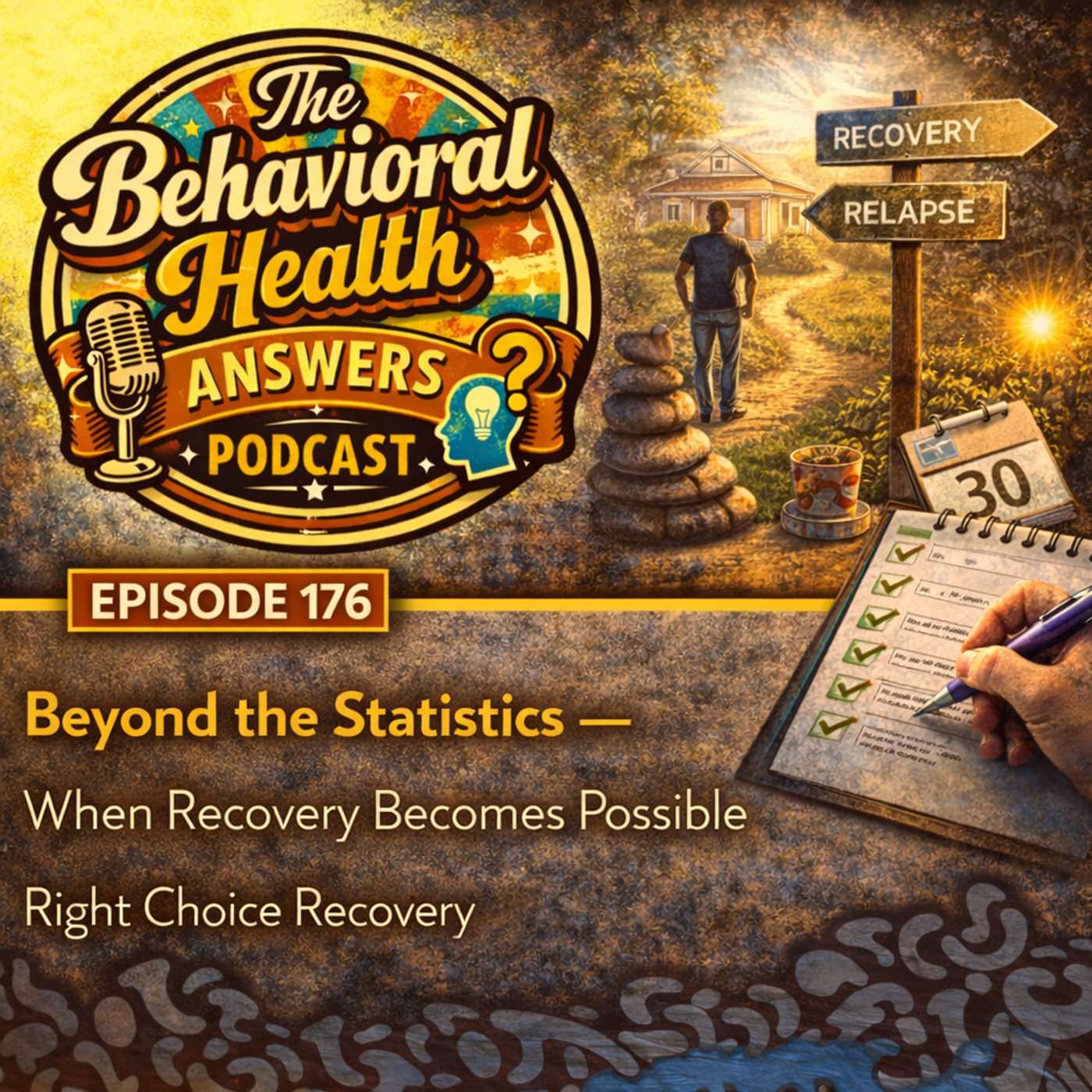 Episode 176: Beyond the Statistics - When Recovery Becomes Possible | Right Choice Recovery episode artwork