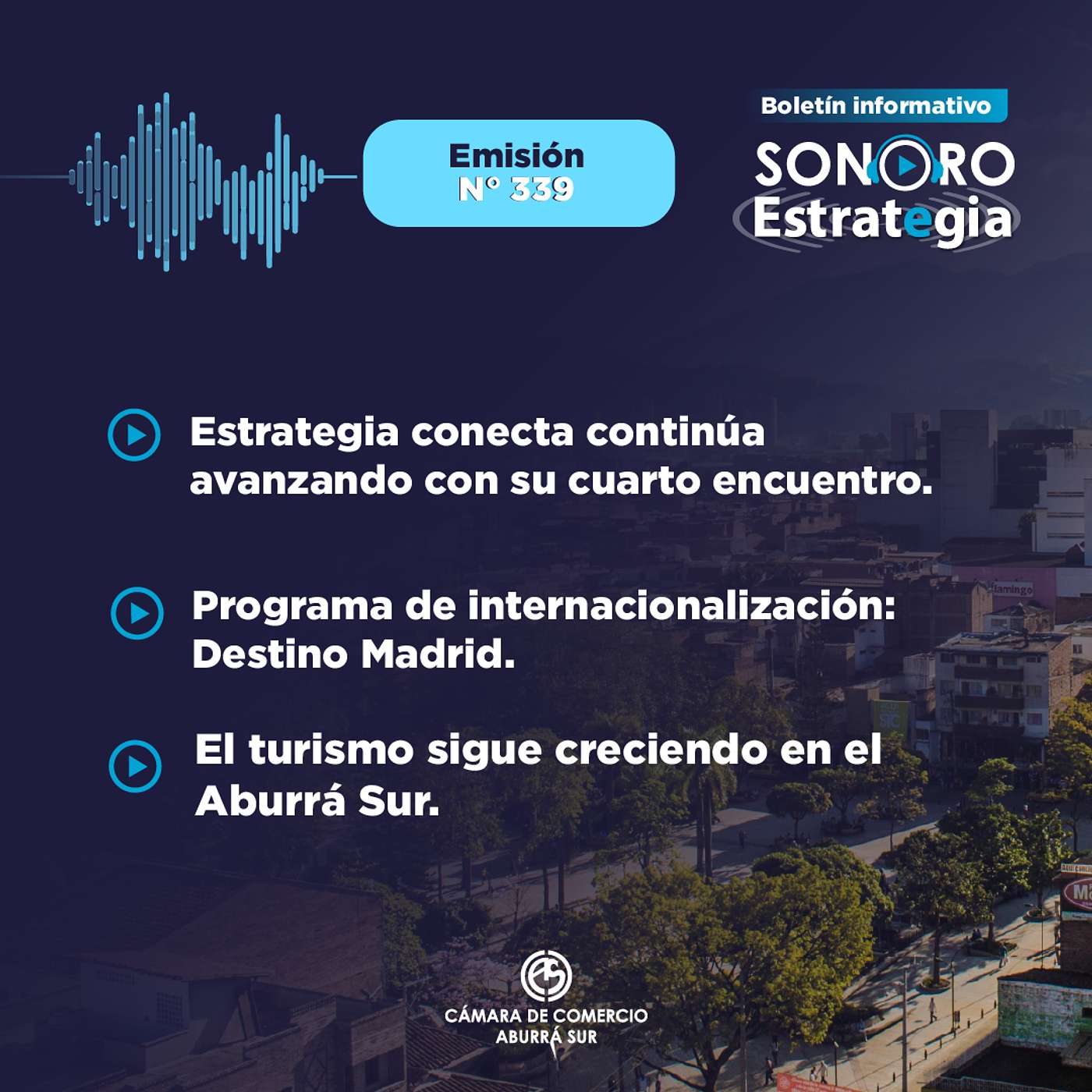 Boletín Sonoro Estrategia N°339 – Agosto 29 de 2025 episode artwork