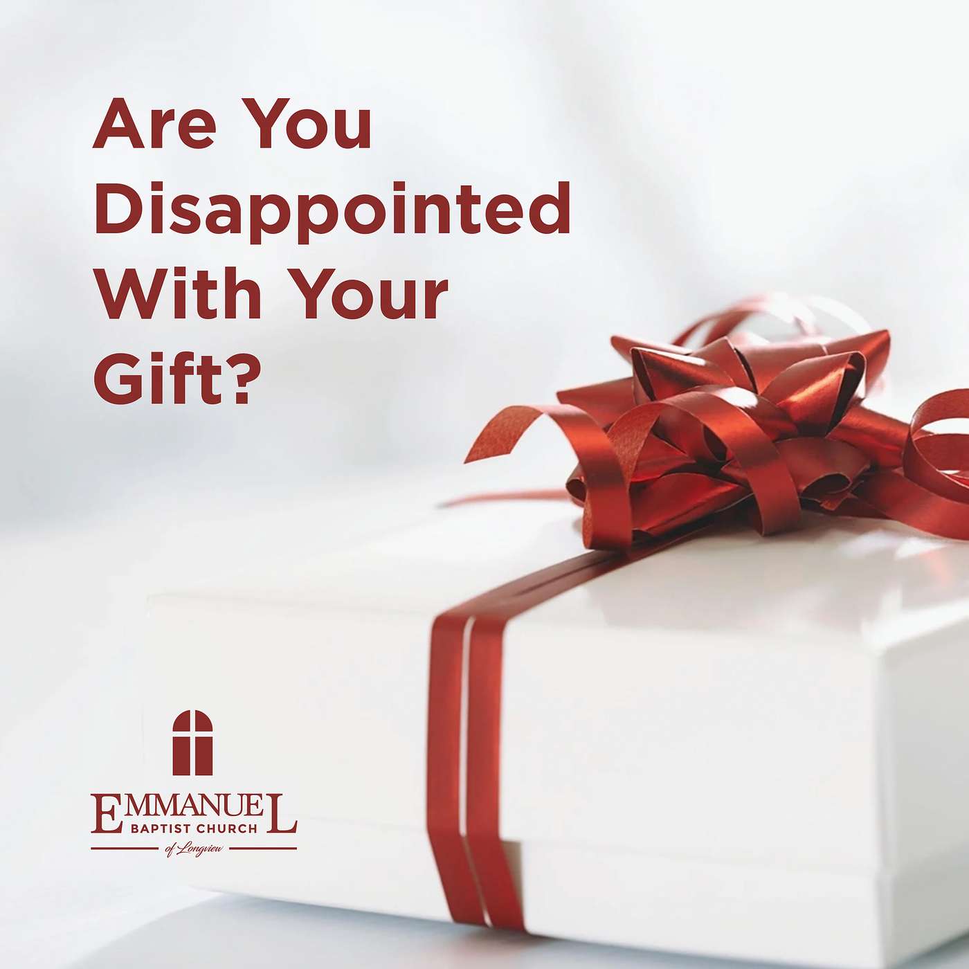 Are You Disappointed With Your Gift? - Sunday PM 12/25/2022 - Pastor Bob Gray II episode artwork