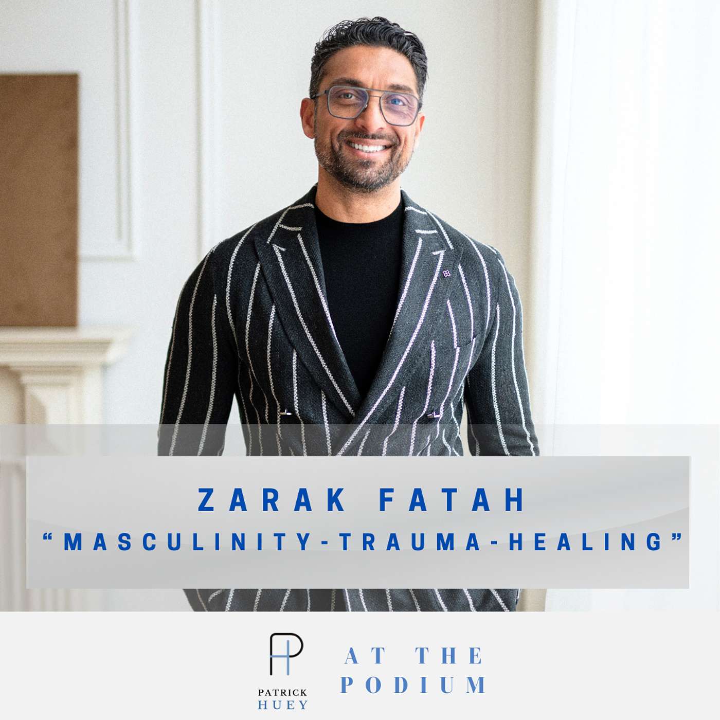 At the Podium with Patrick Huey