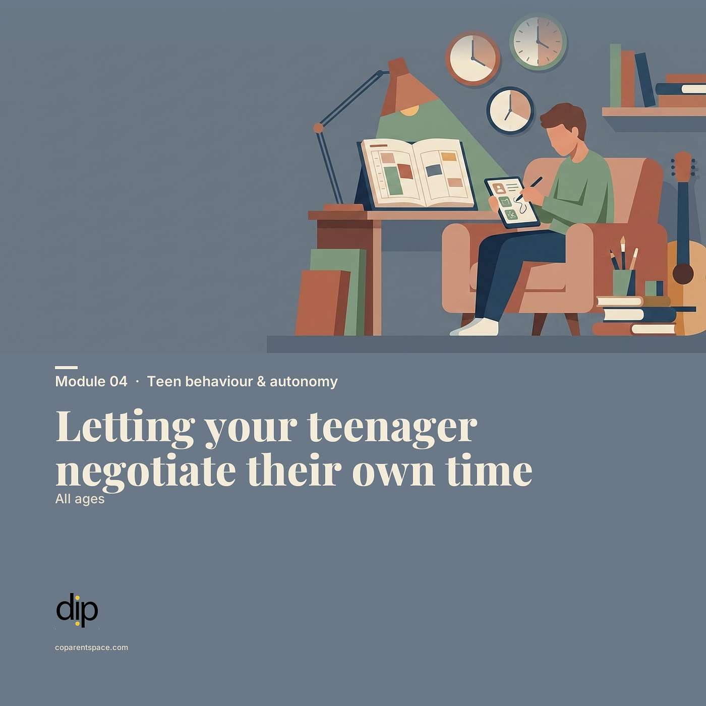 Letting your teenager negotiate their own time while divorced (Teens 13+) | CoParentSpace episode artwork