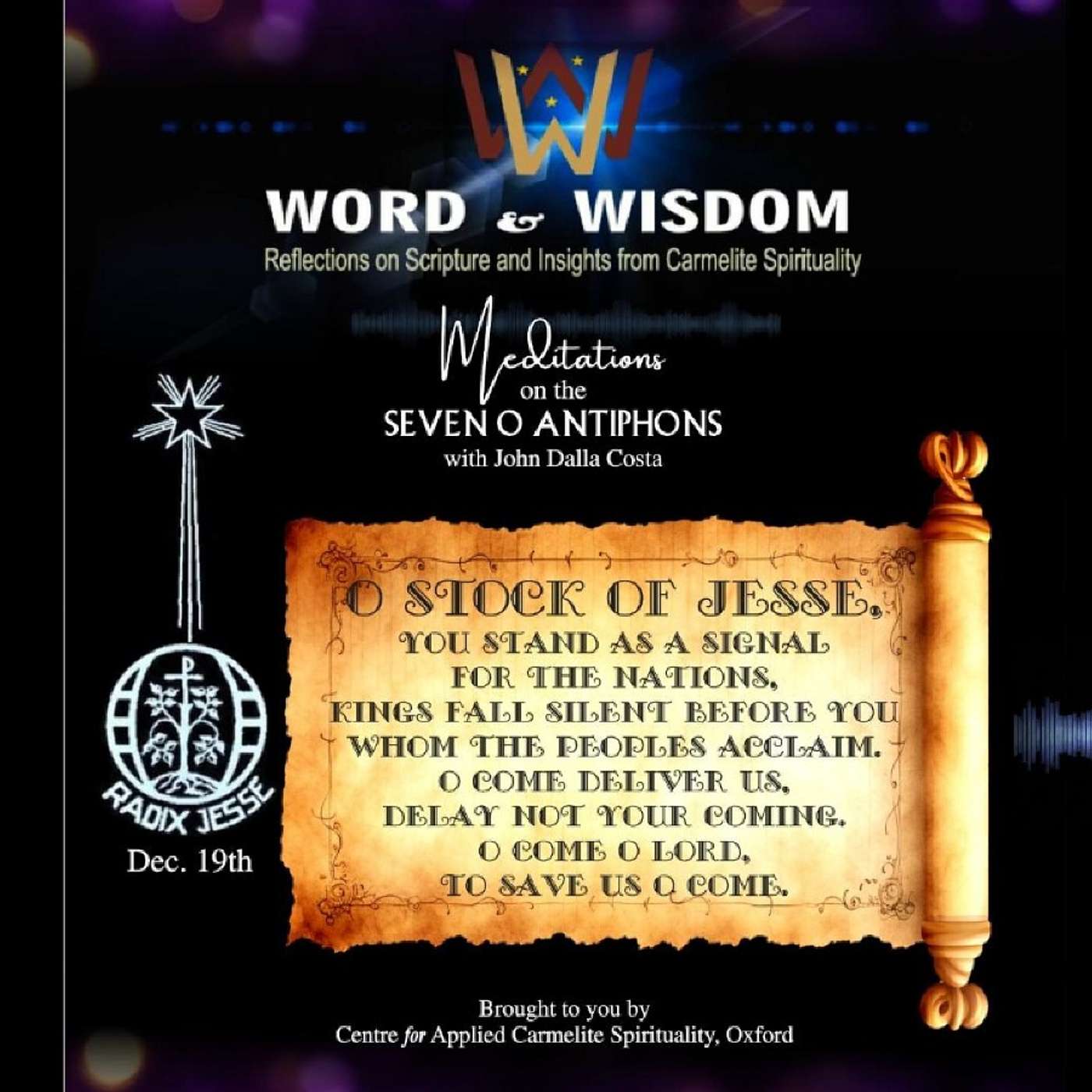 Meditation on the Seven O' Antiphons: O' Stock of Jesse episode artwork
