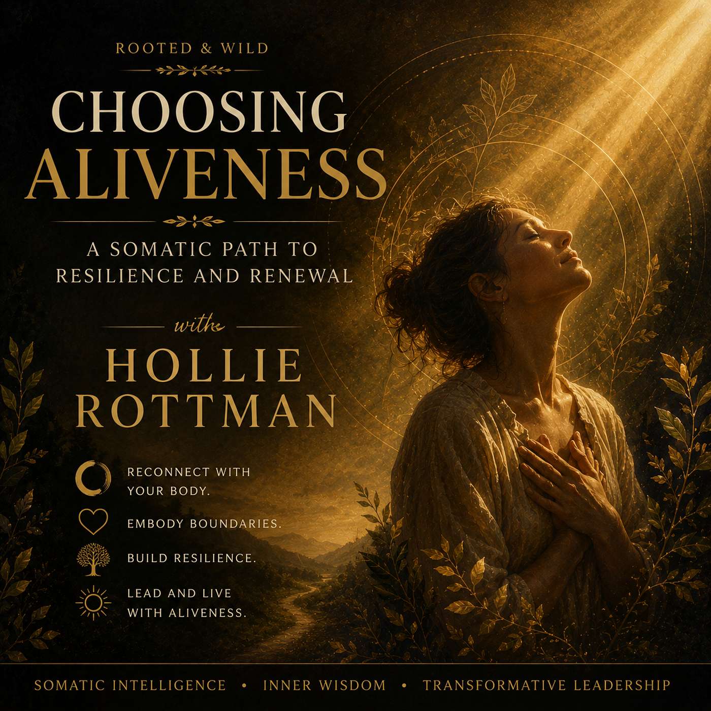 Choosing Aliveness: A Somatic Path to Resilience and Renewal | Hollie Rottman episode artwork