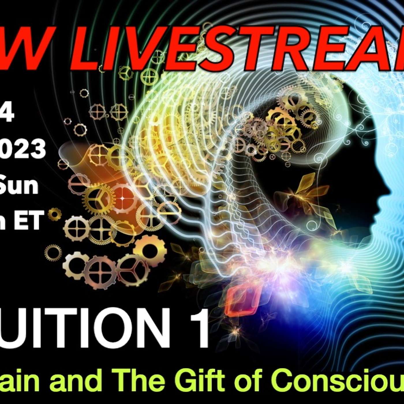 LIVESTREAM with Penny 🔥 2, 3 & 4 JUNE 2023 🔥 Intuition 1 - The Brain and The Gift of Consciousness