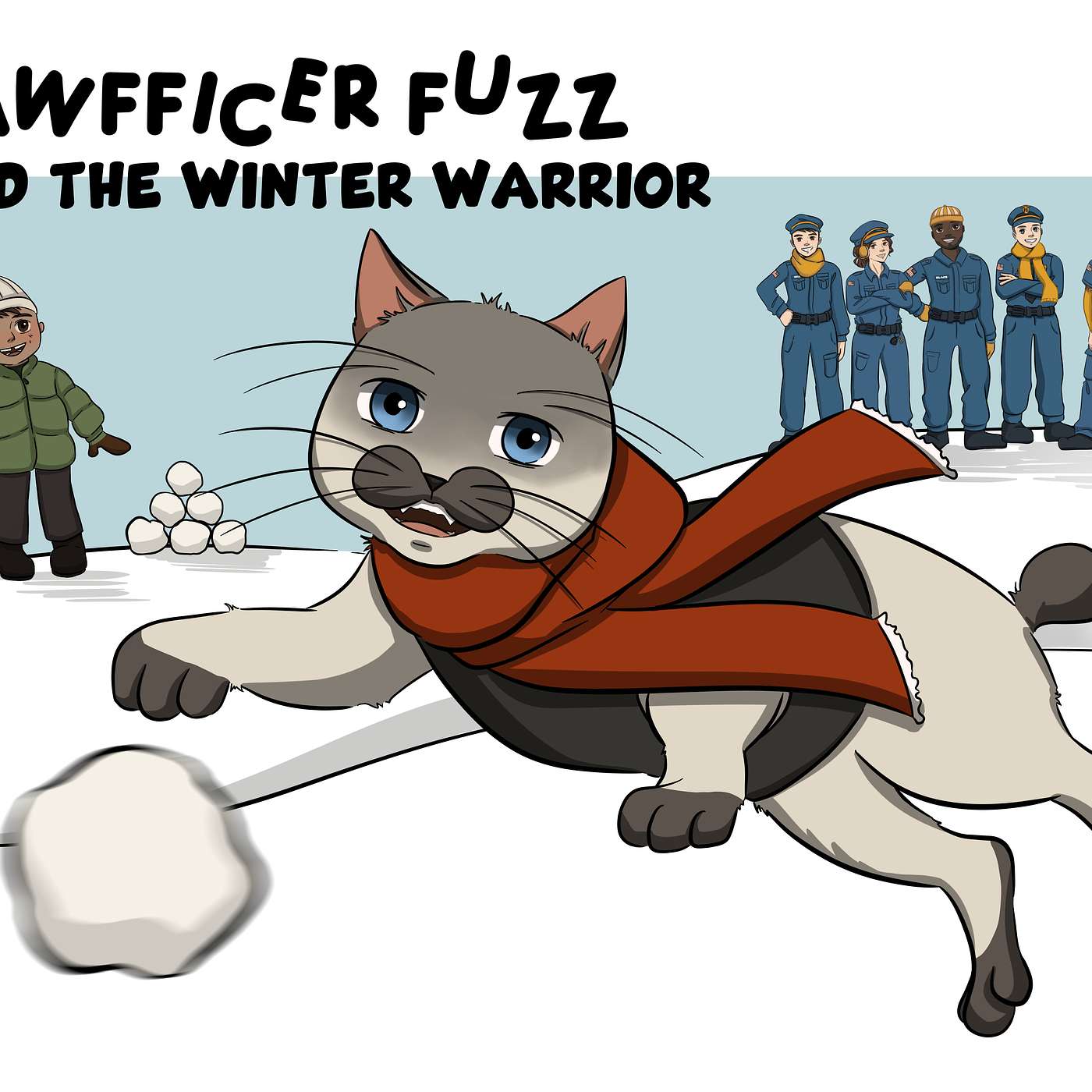 The Adventures of Pawfficer Fuzz